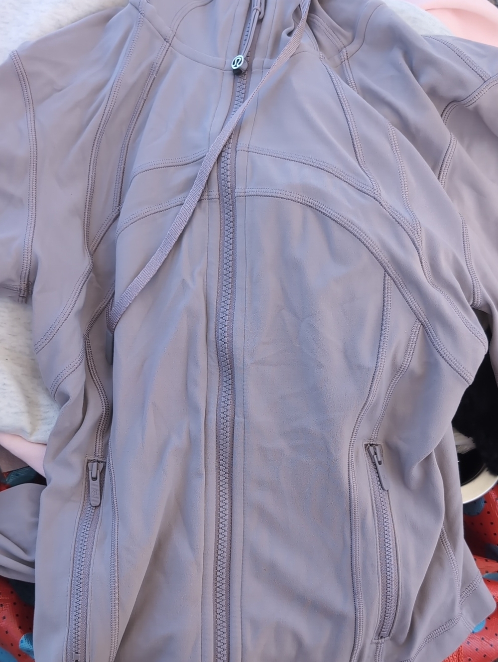 lululemon athletica Lavender Zip-Up Hoodie- 6